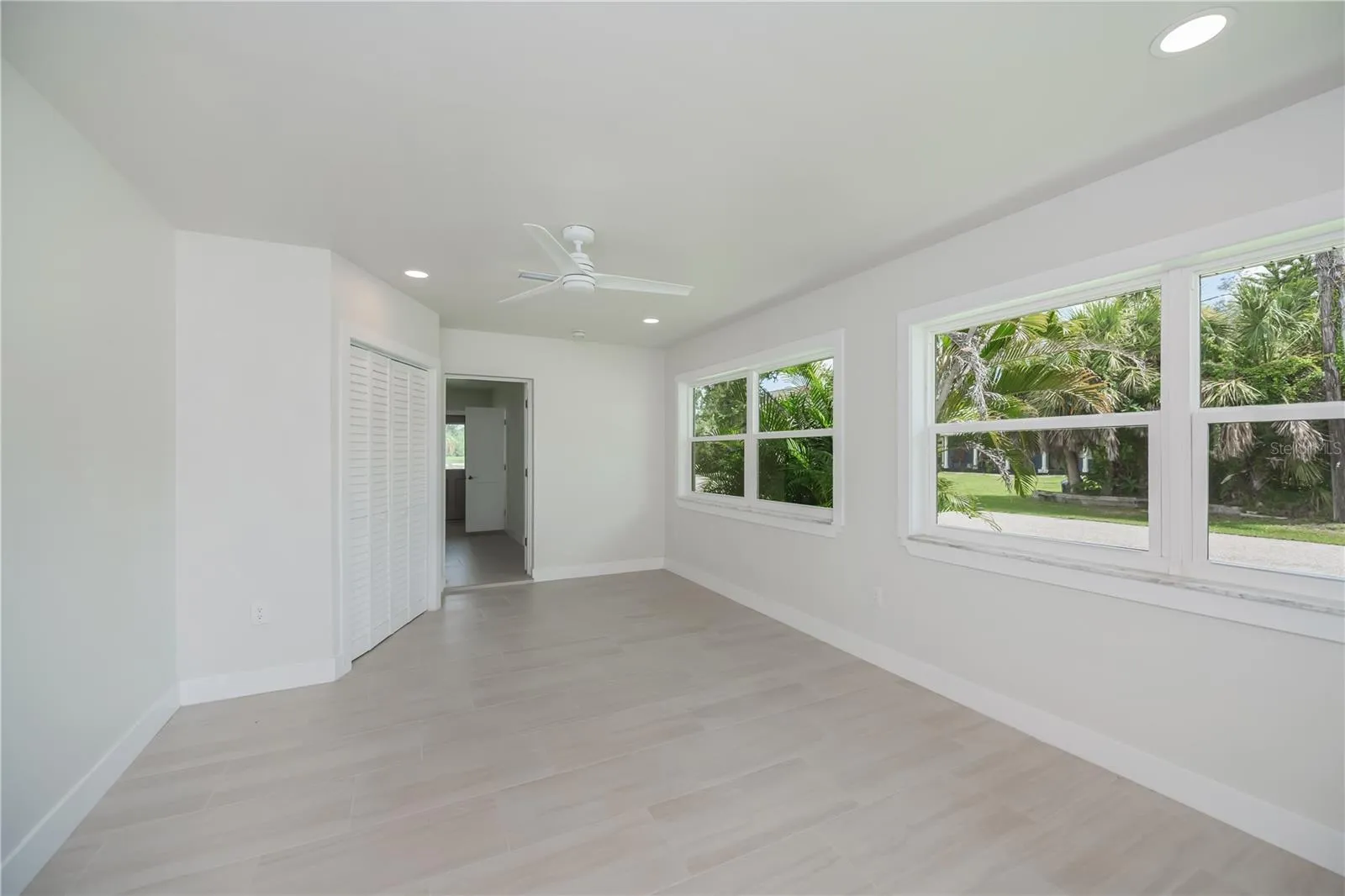 Primary bedroom/mother-in-law suite with private entry