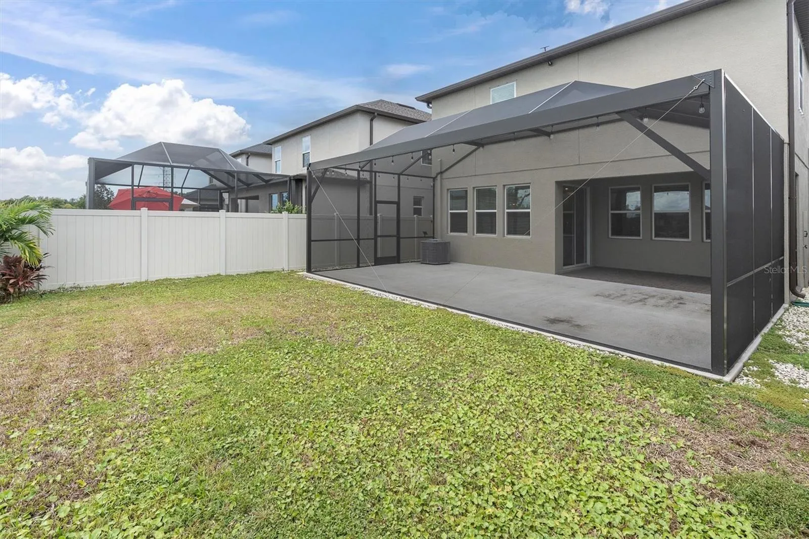 Fenced in Backyard - Expanded Lanai
