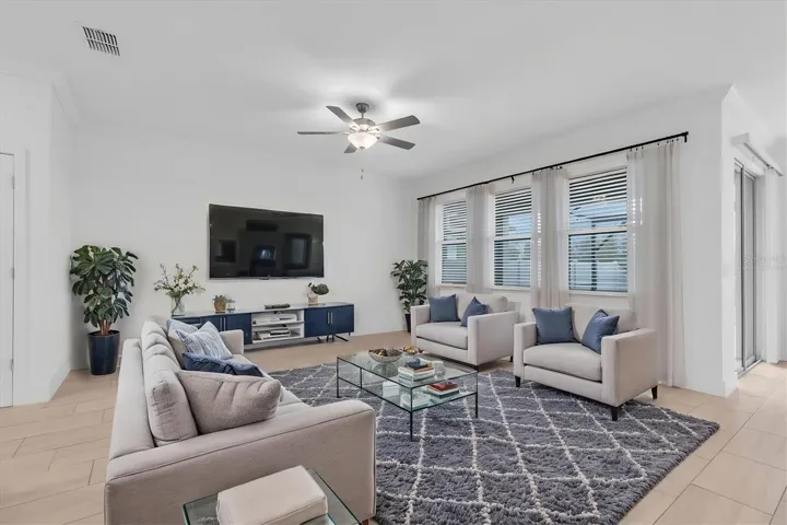 Virtually Staged Great Room