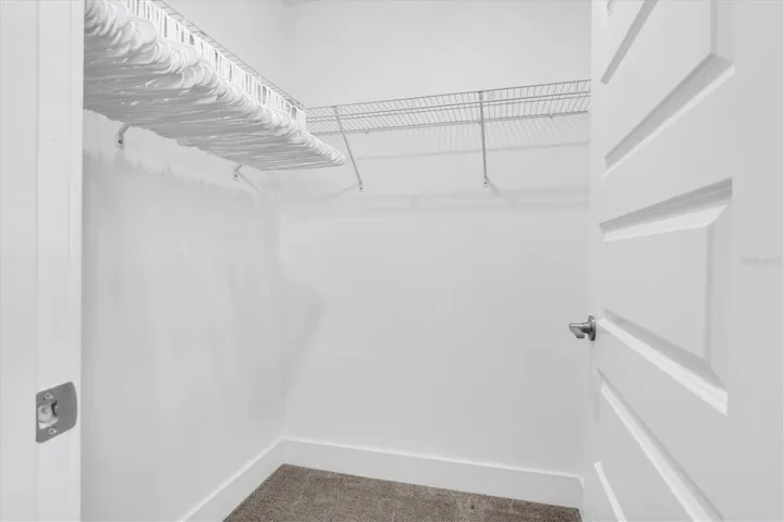 Bedroom #2 walk in closet