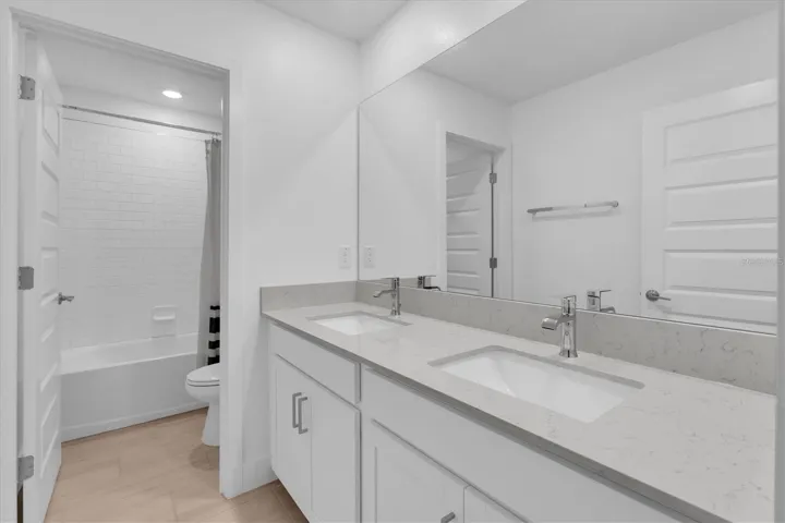 Upstairs Bathroom #2 - Dual sinks