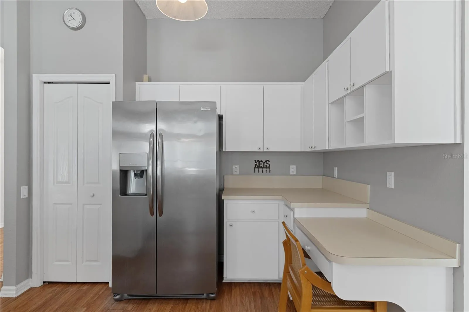 So much storage AND a pantry!