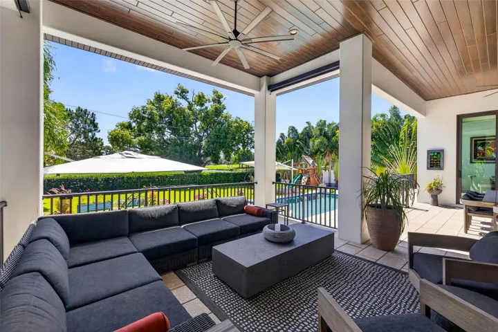 Resort-Style Outdoor Living Overlooking the Vinoy Golf Course