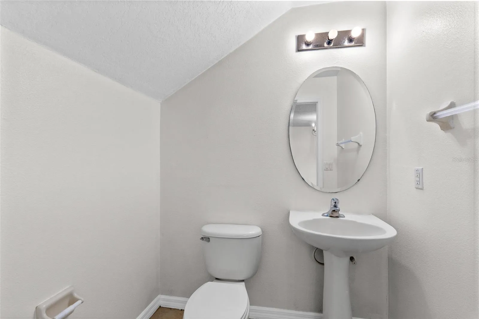 Half bathroom downstairs