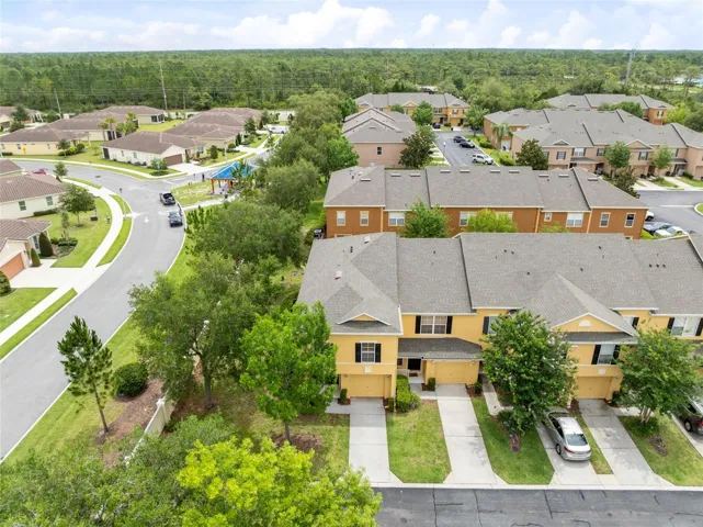 Front aerial view