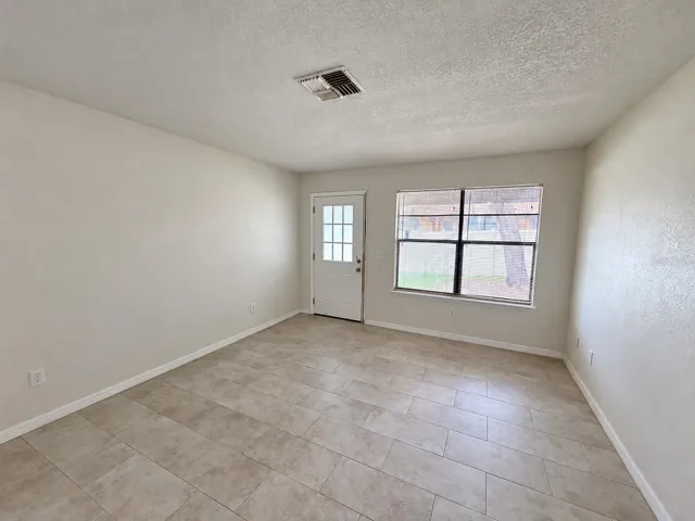 Living room/front door
