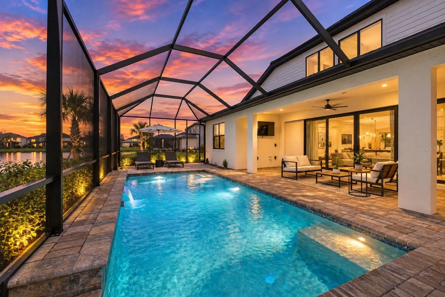 Outdoor Pool Area