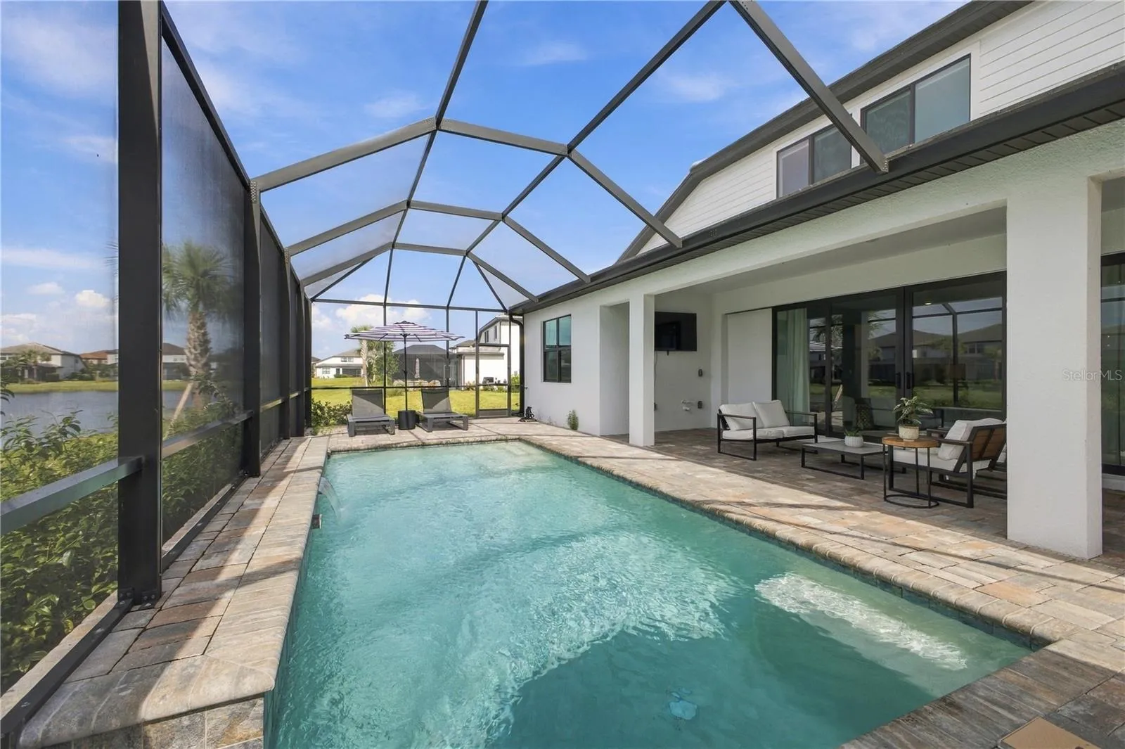 Screened in Pool