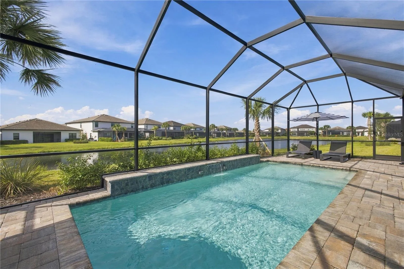 Screened in Pool