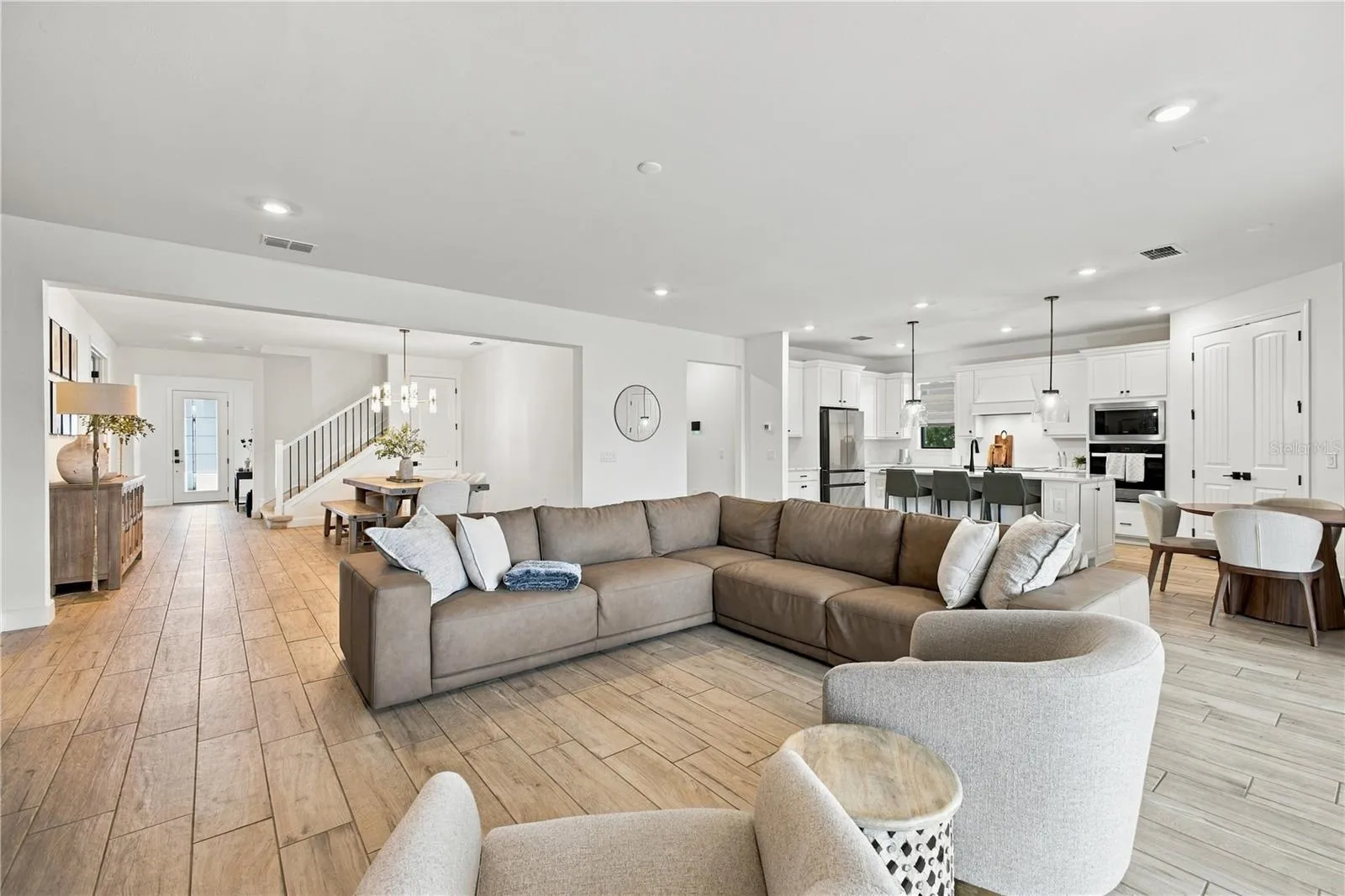 Living Room to Kitchen