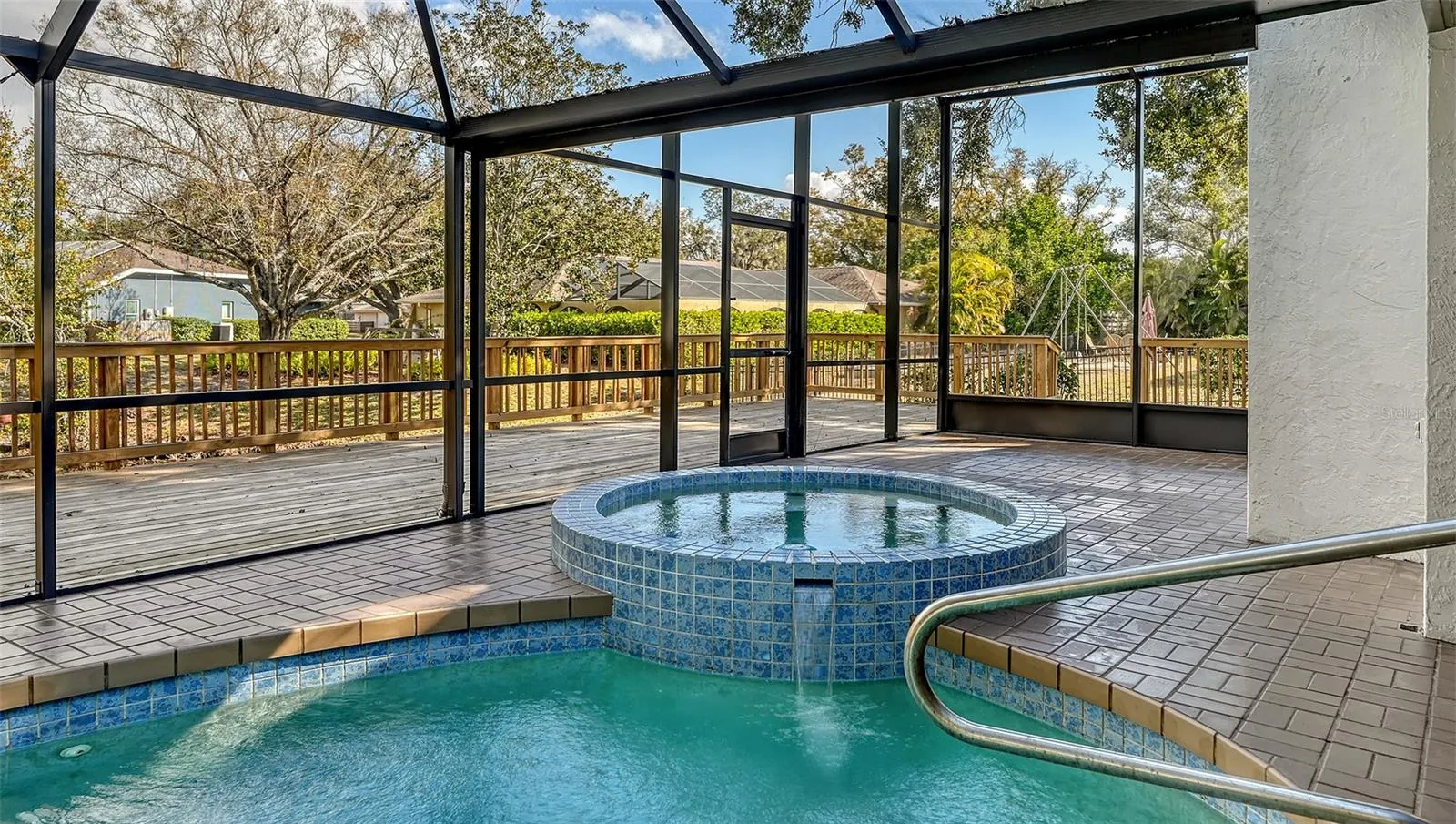 Pool &amp; Spa in Screened Enclosure