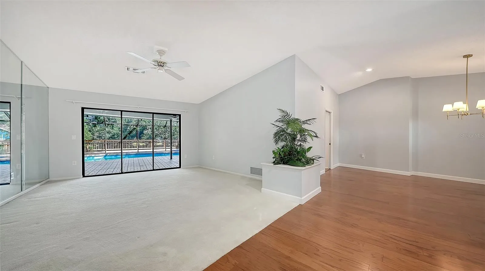 Living Room and Dining Room
