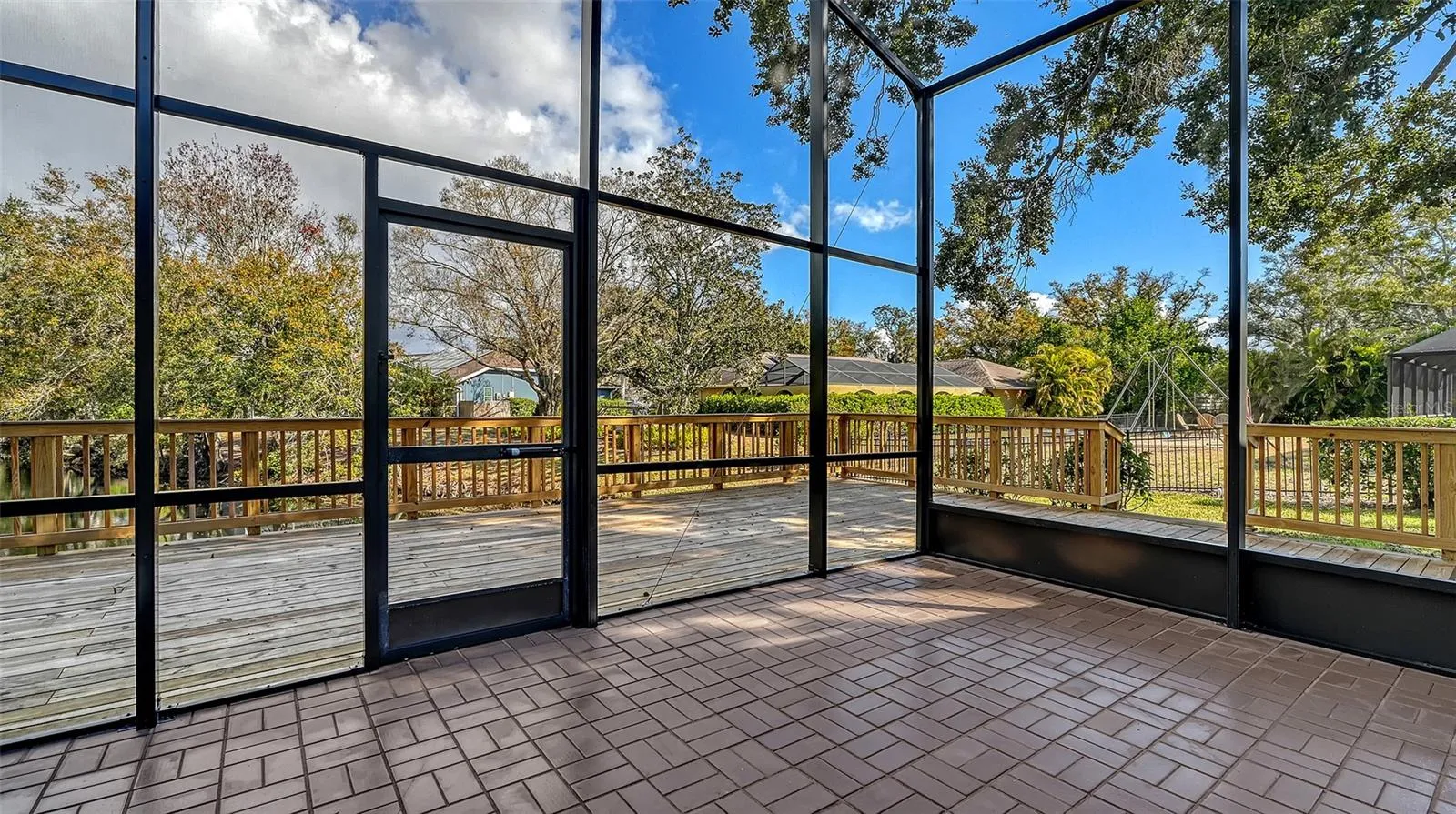 Pool Cage sitting area