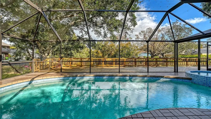Screen-Enclosed Heated Pool &amp; Spa