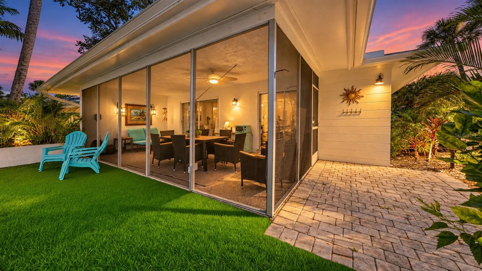Screened Lanai - Rear View