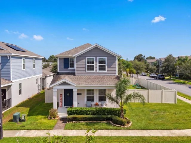 Front of Home - Corner Lot