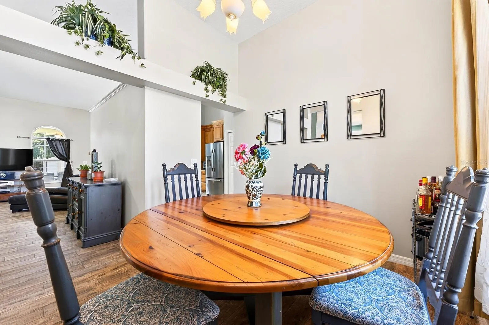 Just off the foyer, the FORMAL DINING ROOM provides an elegant space for gatherings.