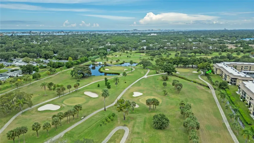 1st Floor Corner Unit overviewing the Golf Course