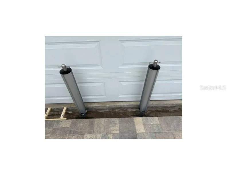 Dam Easy Flood Barriers - Showing Installation at Garage Door