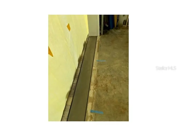 Damn Easy Flood Barrier - Showing Installation at Garage Door