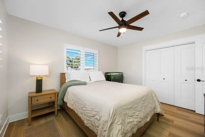Front Bedroom - Built In Wall Closet