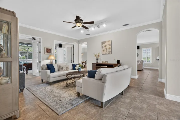 Living Area leading to the Porch/ Lanai