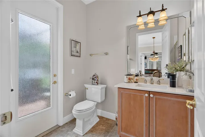 Third Bathroom with Direct Access to the Backyard