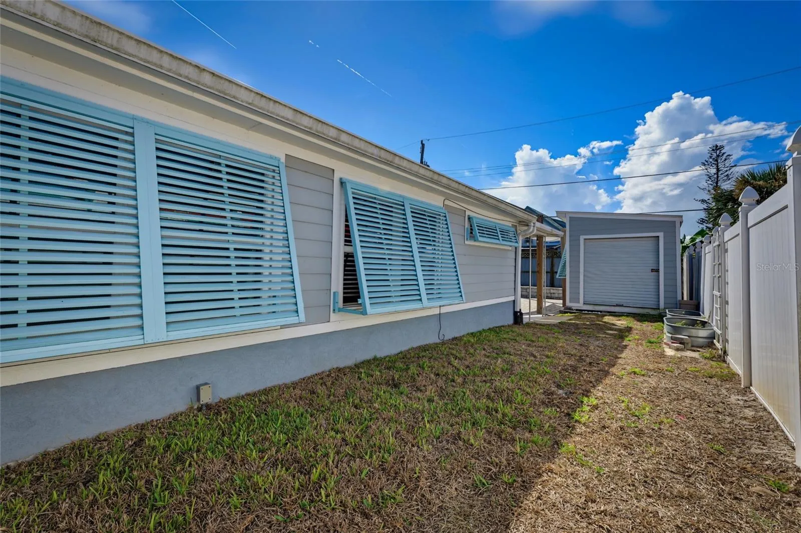 WEST SIDE OF HOME