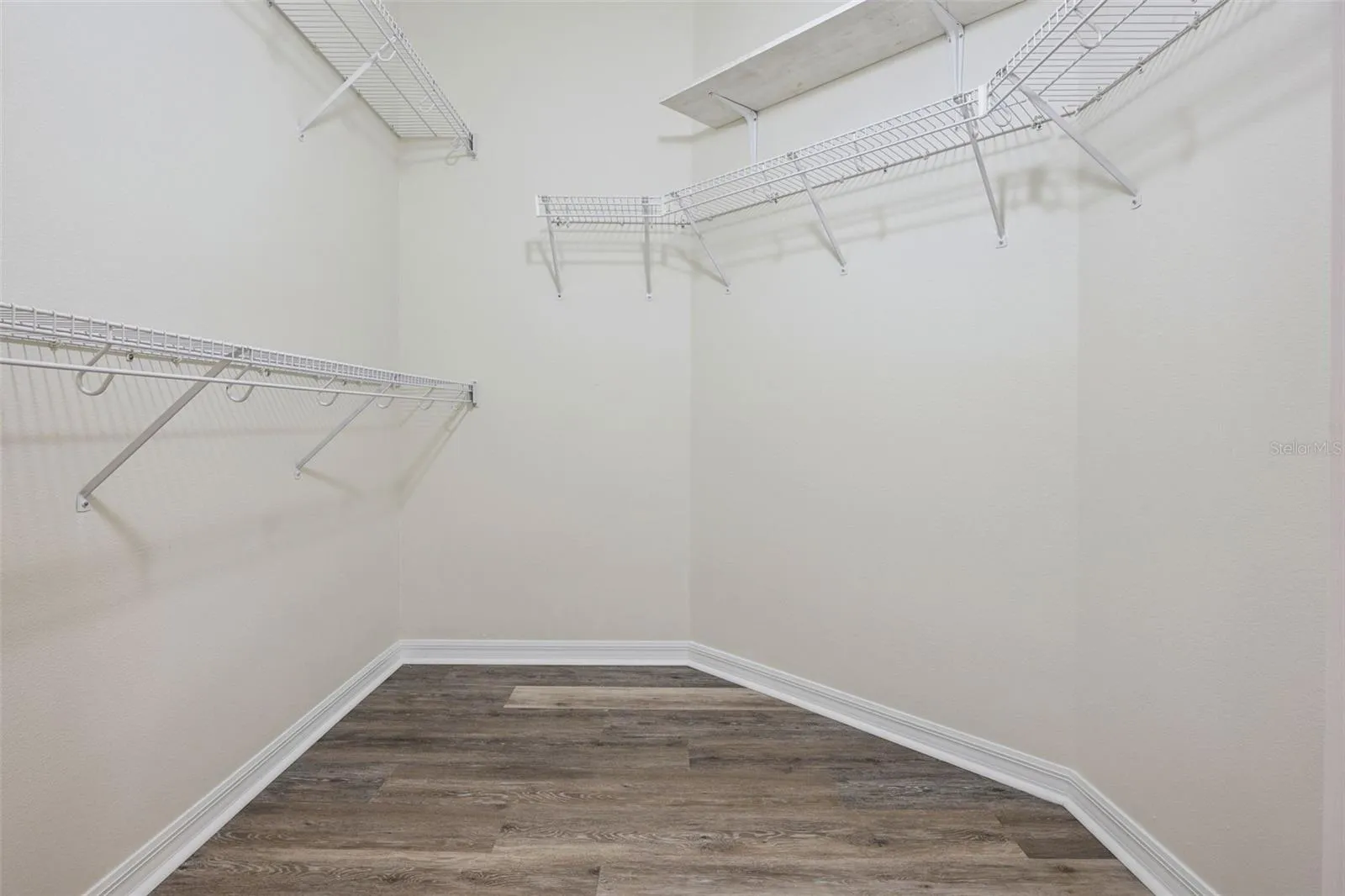 Primary closet