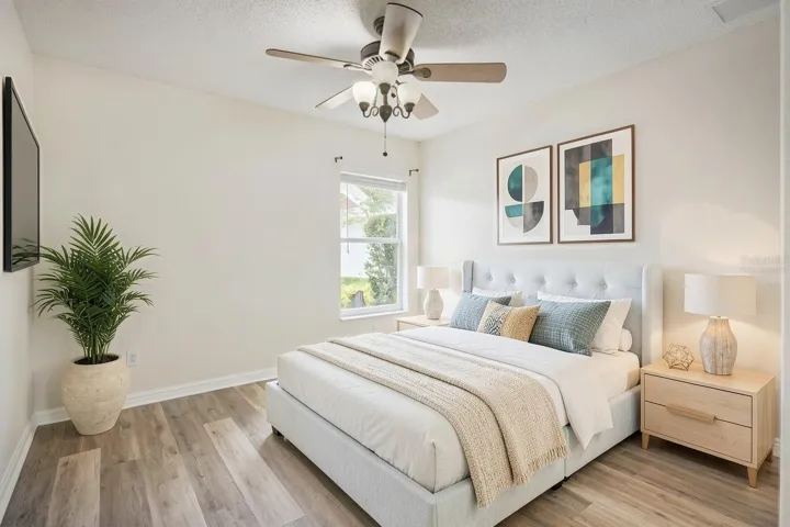 Virtually Staged Bedroom #3