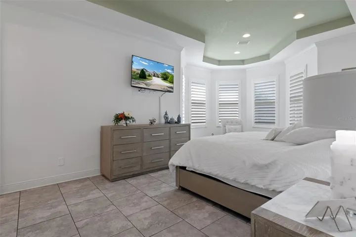primary bedroom with sitting area