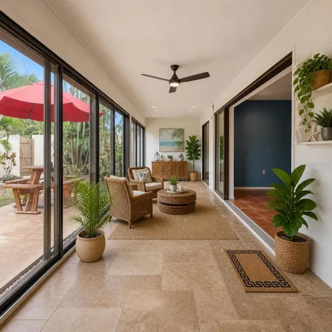 Lanai - virtually Staged