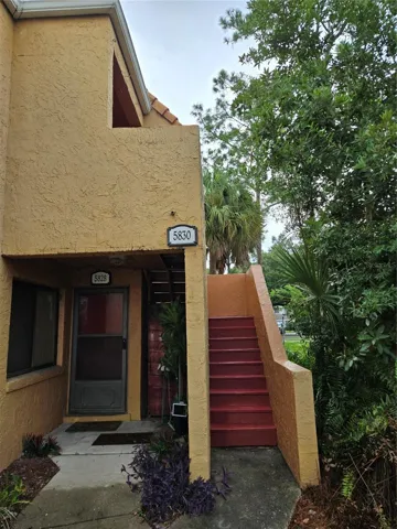 Entrance stairs