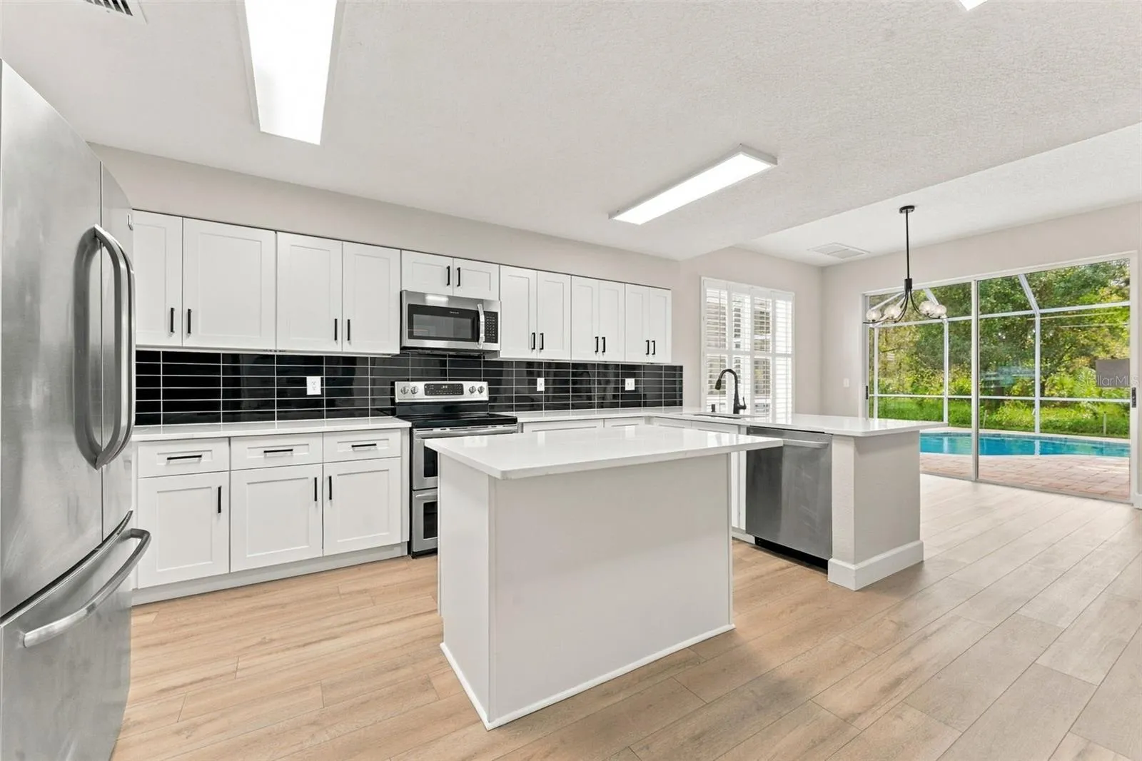 Entering the kitchen which was remodeled in 2026