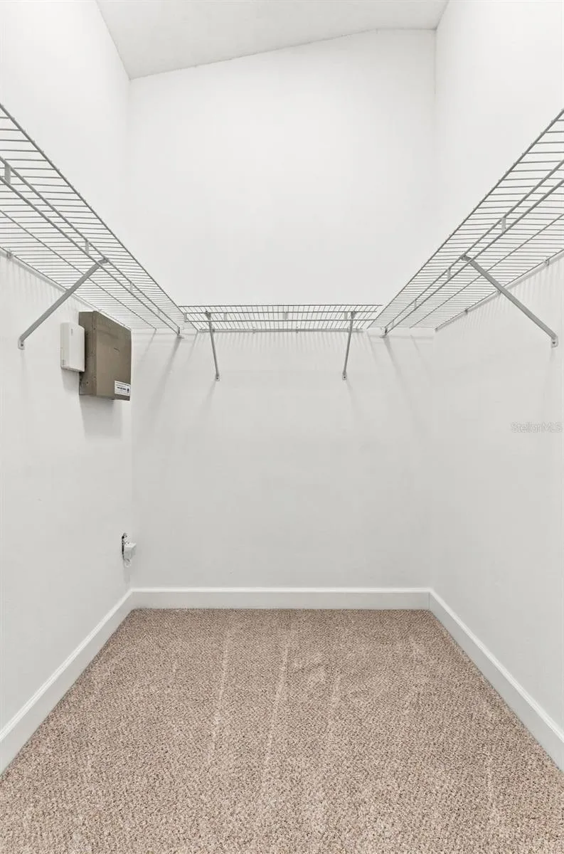 Walk-in closet #1 in primary bedroom