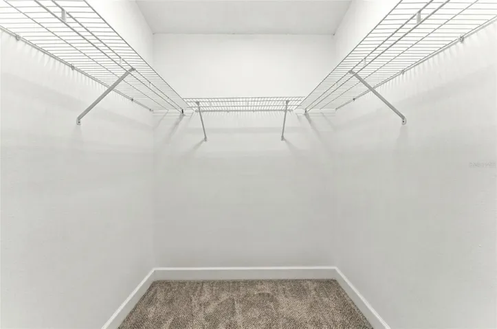 Walk-in closet #2 in primary bedroom