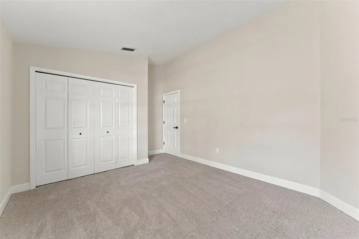 Bedroom 4 features a large wall closet