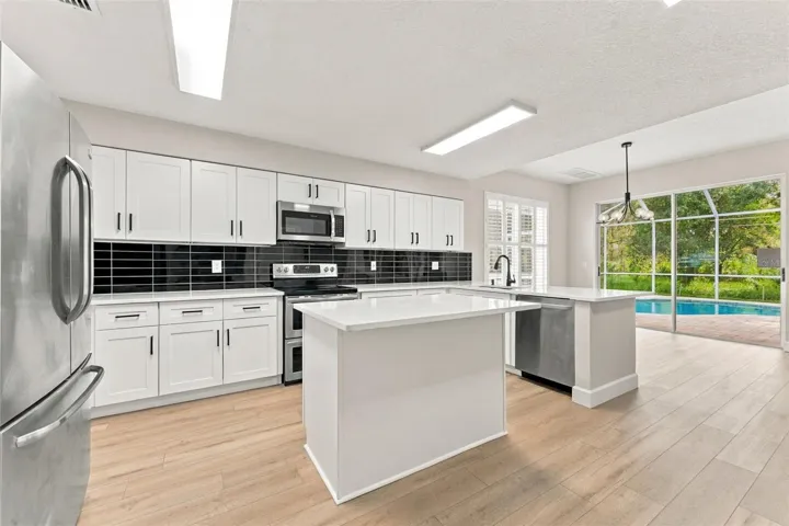 Entering the kitchen which was remodeled in 2026