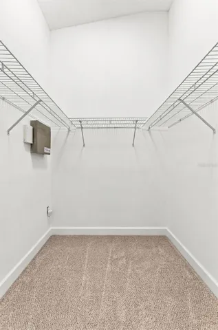Walk-in closet #1 in primary bedroom