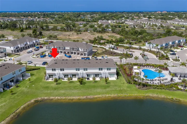 Adding to the rear east exposure is the incredible view overlooking the beautiful community lake!