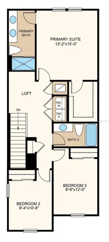 Second Floor Layout