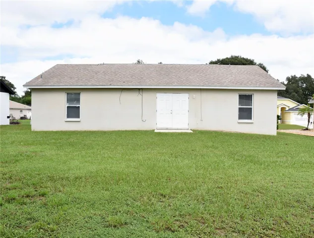 Rear Elevation