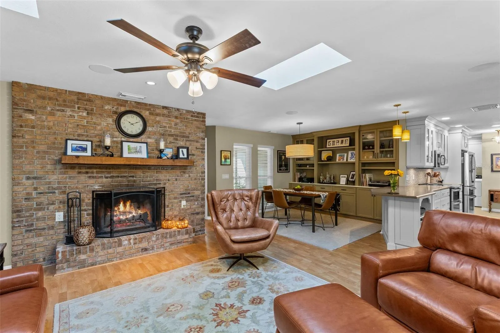 Family Room Fireplace