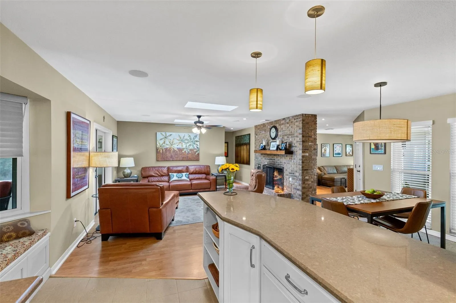 Kitchen to Family Room