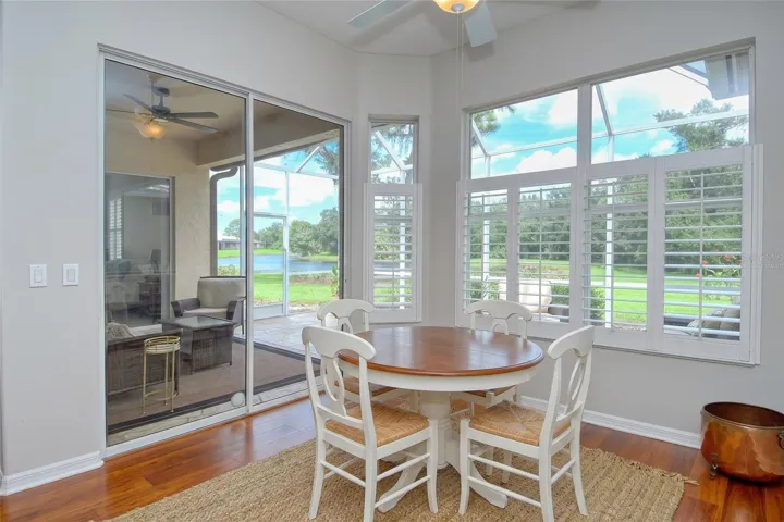 Virtually Staged Breakfast Nook