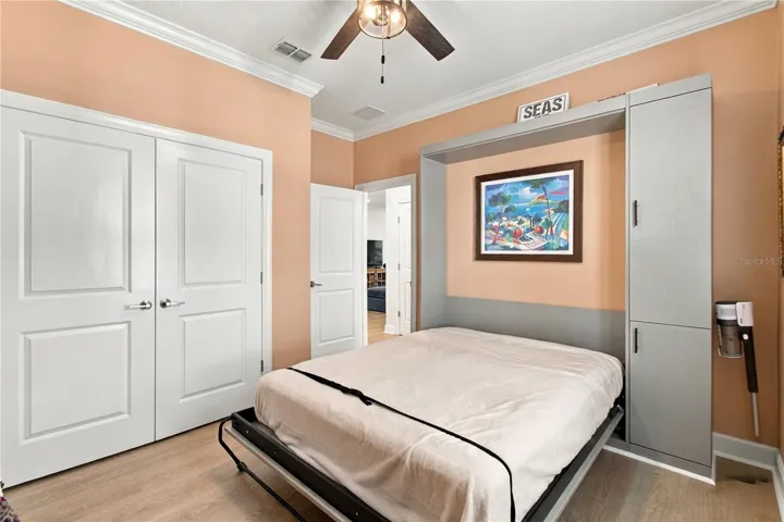 Murphy bed open