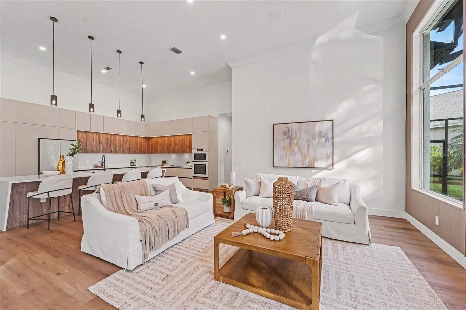 Living Room &amp; Kitchen