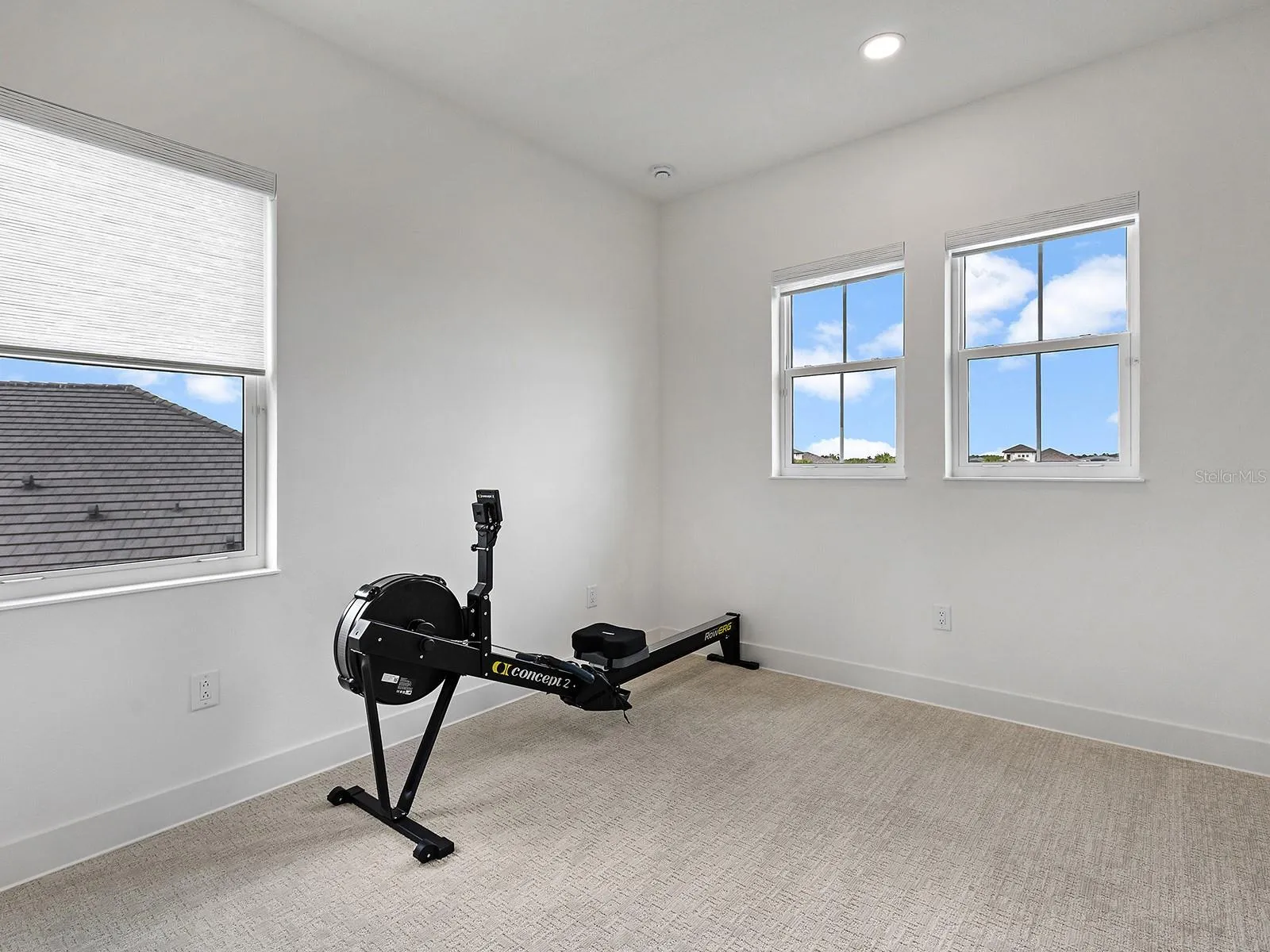 Guest Bed 4 is used as a home gym