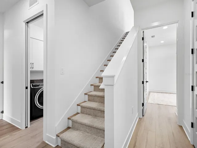 Stairs with 2026 carpet runner