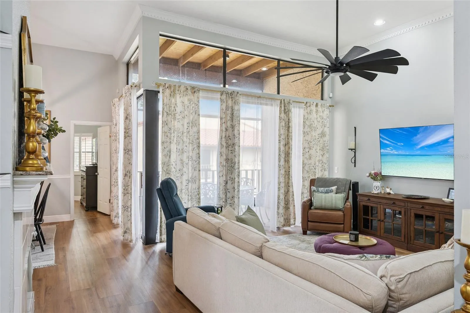 Family room from front entrance